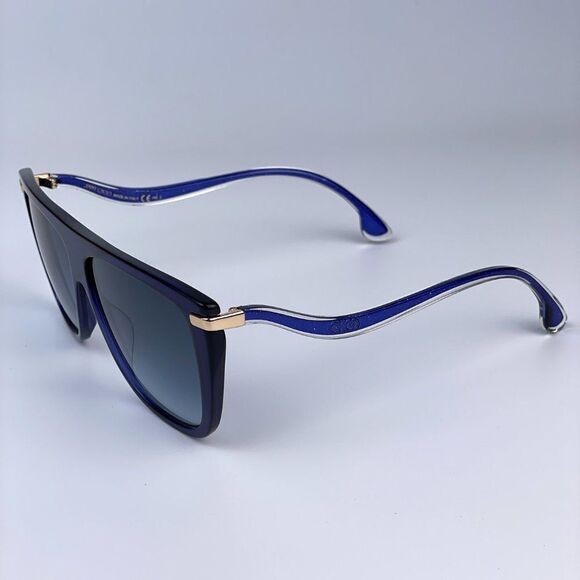 NEW JIMMY CHOO SUVI/S PJP08 Dark Blue Gradient Women Sunglasses - Picture 5 of 11